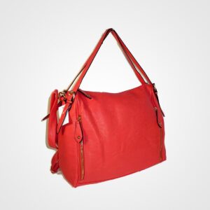 Karunya Ladies Trendy Bright Red Handbag