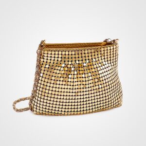 Karunya Ladies Luxury Golden Party Clutch